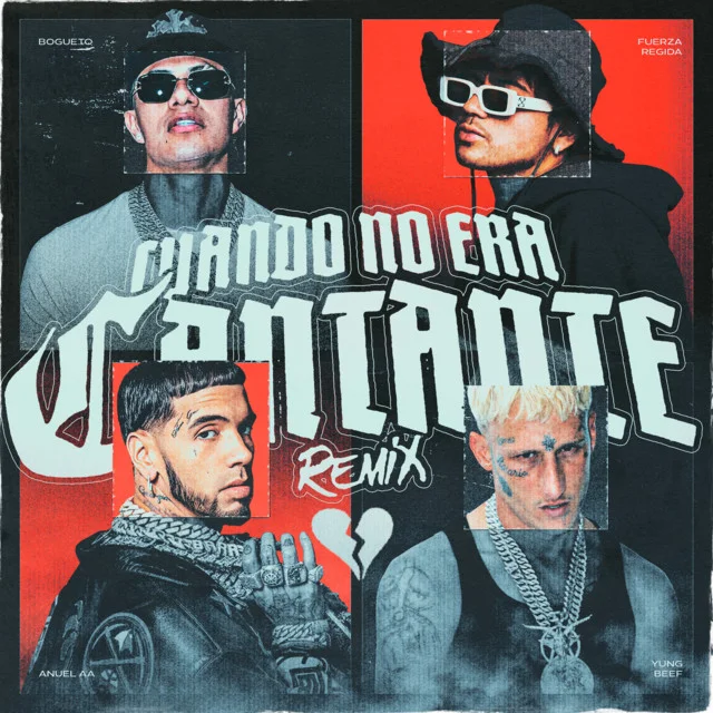 De qué trata Cuando No Era Cantante Remix: El Bogueto y Anuel - El Bogueto, Anuel AA, Fuerza Regida, Yung Beef